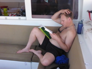 Graham counter studying Greg's studying. :)